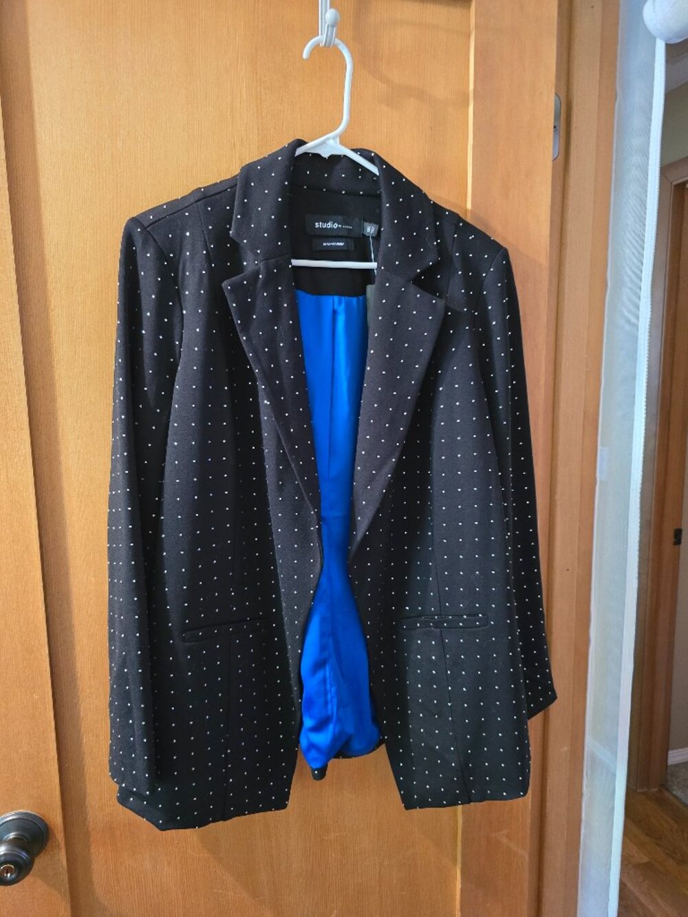 Studio by Torrid Rhinestone Ponte Parker Blazer